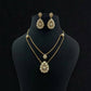 Simple Polki Necklace With Earrings | Indian Necklace | Gift Idea