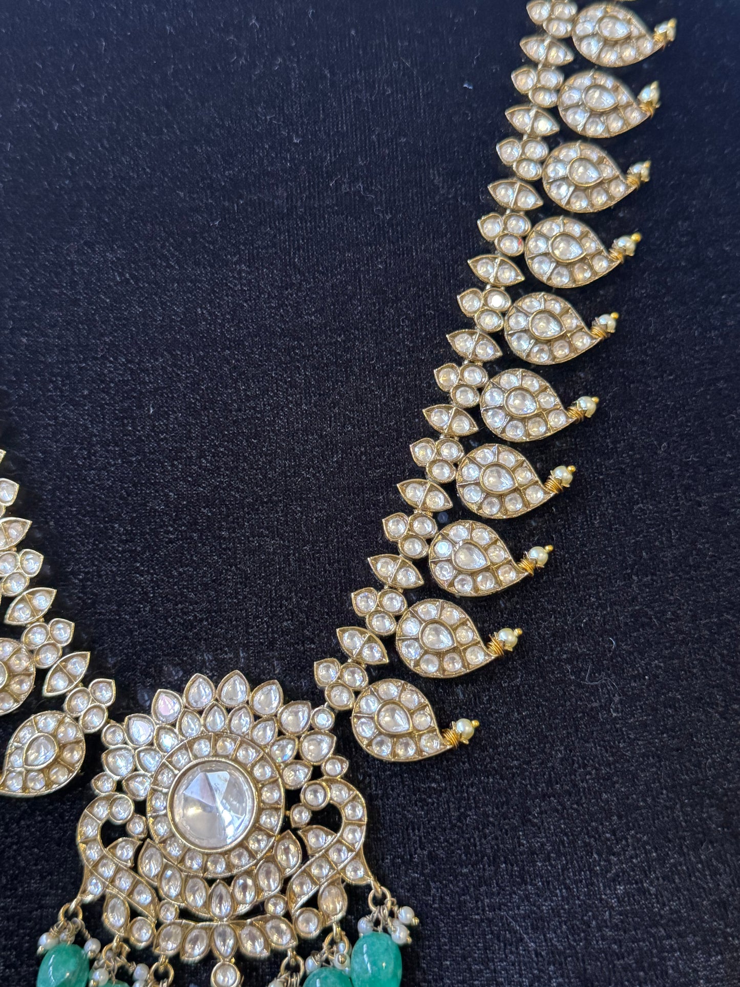 Traditional kundan Mango Haram | Latest  Necklace | Indian bridal jewelry