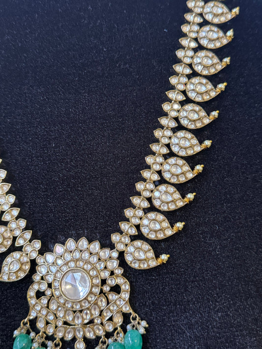 Traditional kundan Mango Haram | Latest  Necklace | Indian bridal jewelry