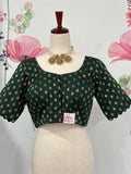 Green buti blouse | Saree blouses online | Saree blouses in USA