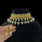 Kundan choker | Matte finish choker