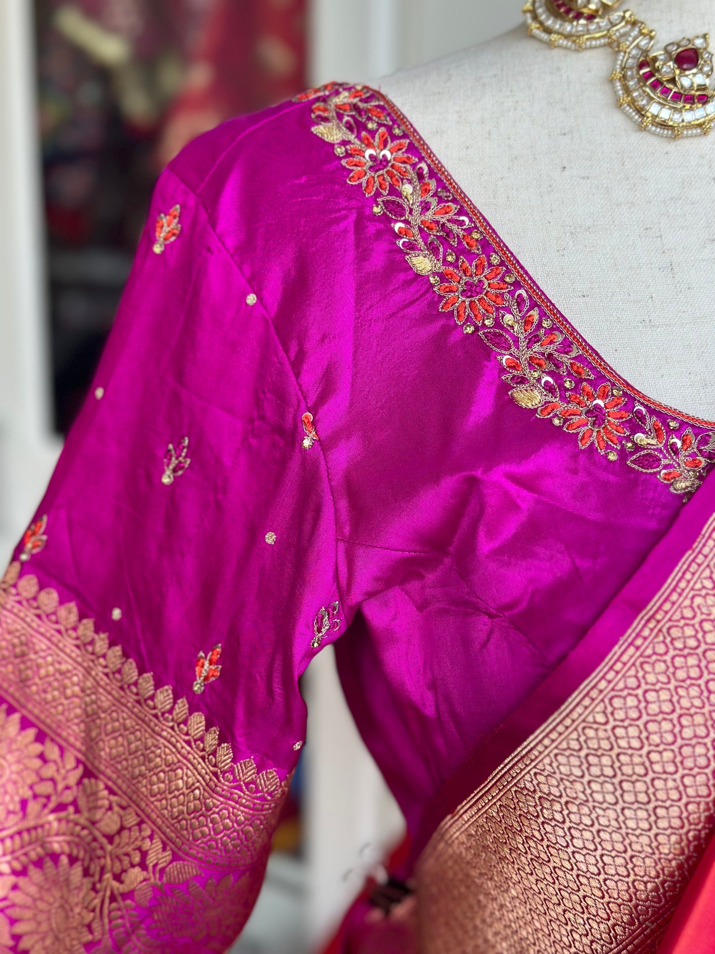 Pure Katan silk saree | Party wear saree | Benaras Saree | Sarees in USA