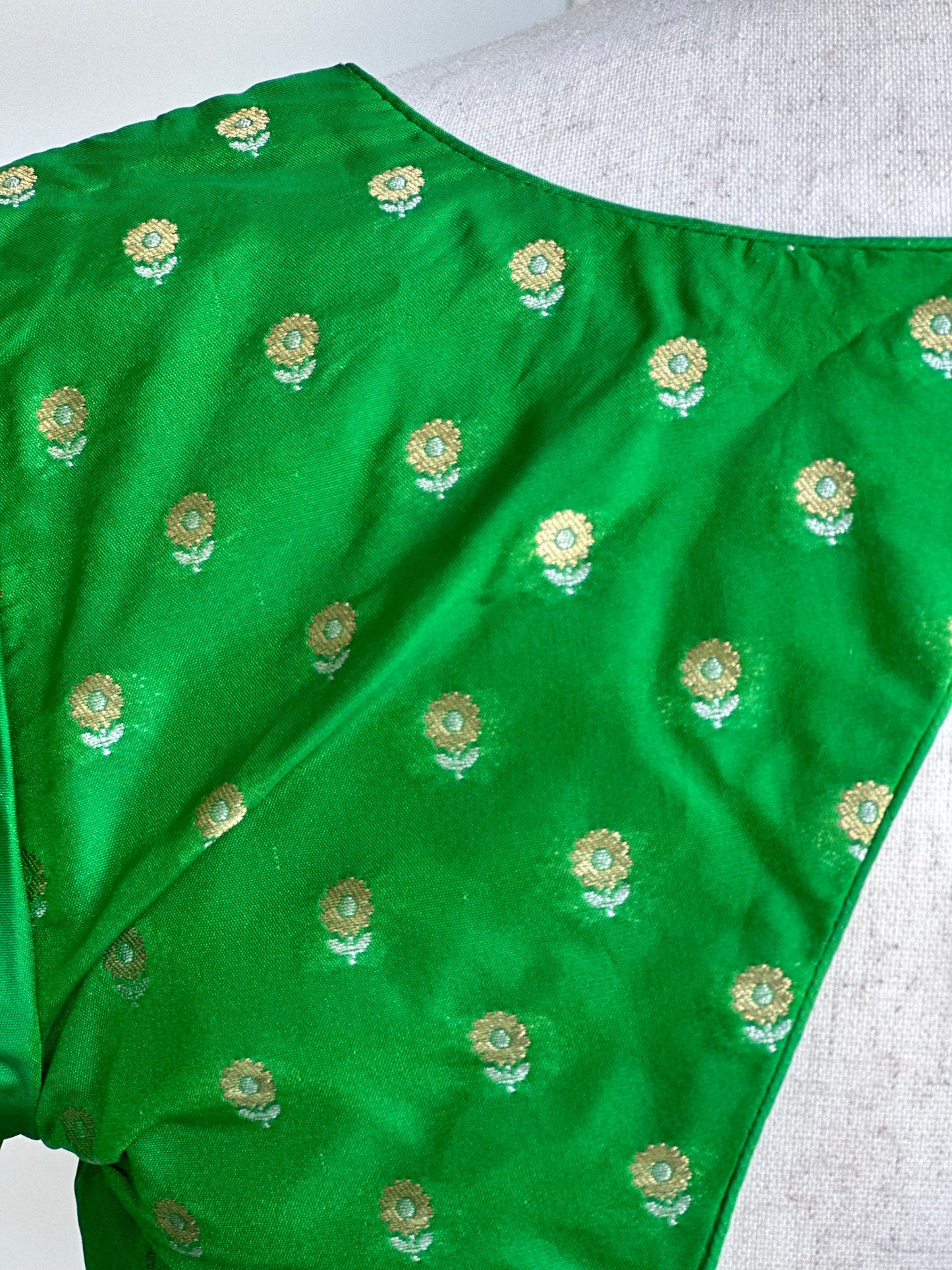 Pure silk buti blouse | Saree blouses online