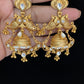 Antique matte finish earrings | Light weight earrings