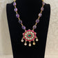 Natural stones Fusion Necklace | Indian Jewelry | Statement necklace