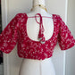 Thread Embroidery Blouse | Custom Blouse