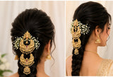 Antique AD Hair Accessories |  Hair Choti   | Traditional Indian Jewelry