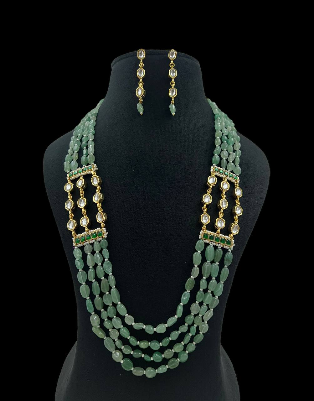 Quartz stones necklace | Exclusive Mala