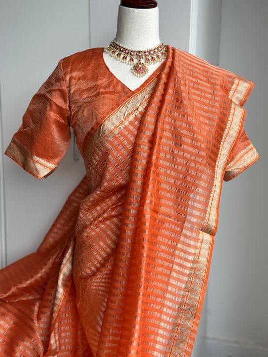 Banaras tissue saree | Silk mark certified saree | Sarees in USA