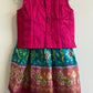 Pure Silk Ikkat Baby Lehanga | Ikkat Pattu Pavada | Girls party wear dresses