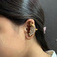 Peacock Earcuffs  |  Indian jewelry in USA