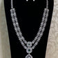 Diamond look necklace | AD necklace