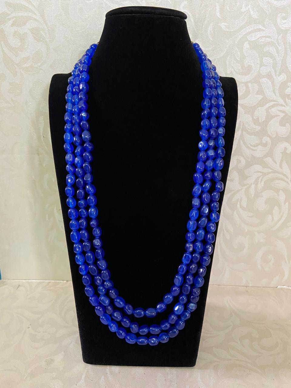 Gem Grade Onyx Beads Necklace | Indian jewelry in USA