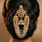 Hair Accessories | Pearl Hair Choti   | Traditional Indian Jewelry