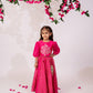 Girls Pink Top & Skirt | Girls ethnic wear | Girls party wear dresses