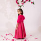 Girls Pink Top & Skirt | Girls ethnic wear | Girls party wear dresses