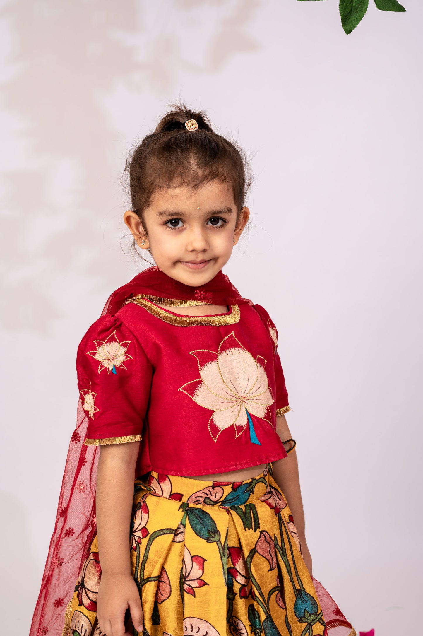 Girls Crop Top & Skirt With Choli | Girls ethnic wear in USA