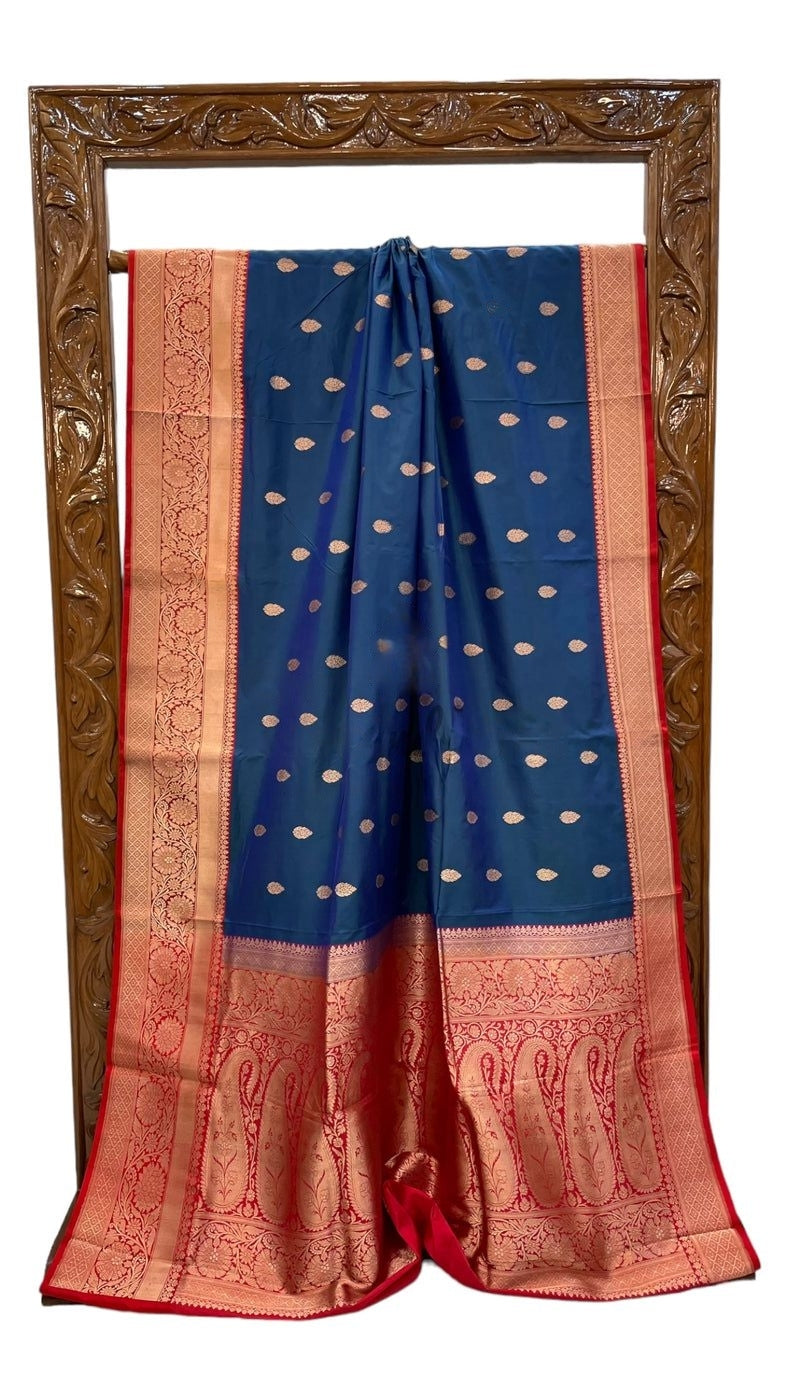 Pure Katan silk saree | Silk mark certified saree