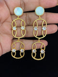 Contemporary earrings | light weight earrings