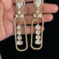 Moissanite polki earrings | Party wear earrings