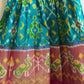 Pure Silk Ikkat Baby Lehanga | Ikkat Pattu Pavada | Girls party wear dresses