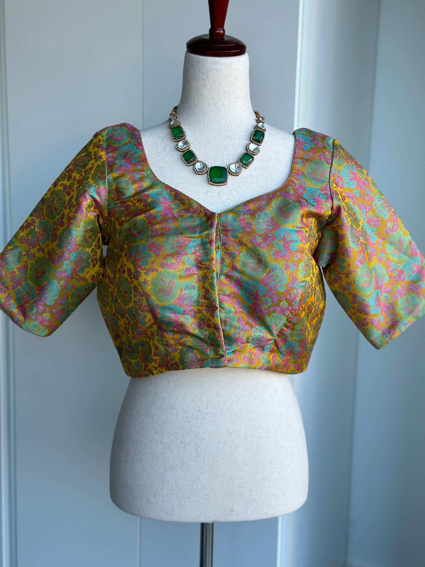 Multicolor blouse | Saree blouses in USA | Custom blouse