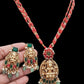 Coral temple necklace | Indian jewelry in USA