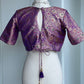 Purple brocade blouse | Saree blouses in USA