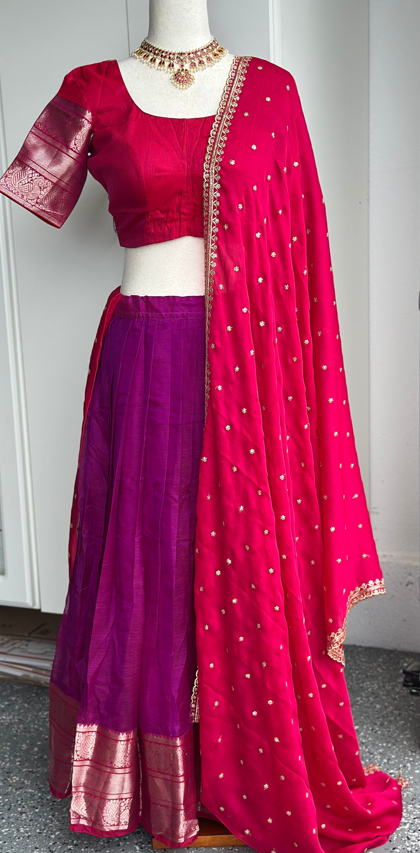 Teens managalgiri lehanga | Langa voni | Teens ethnic wear