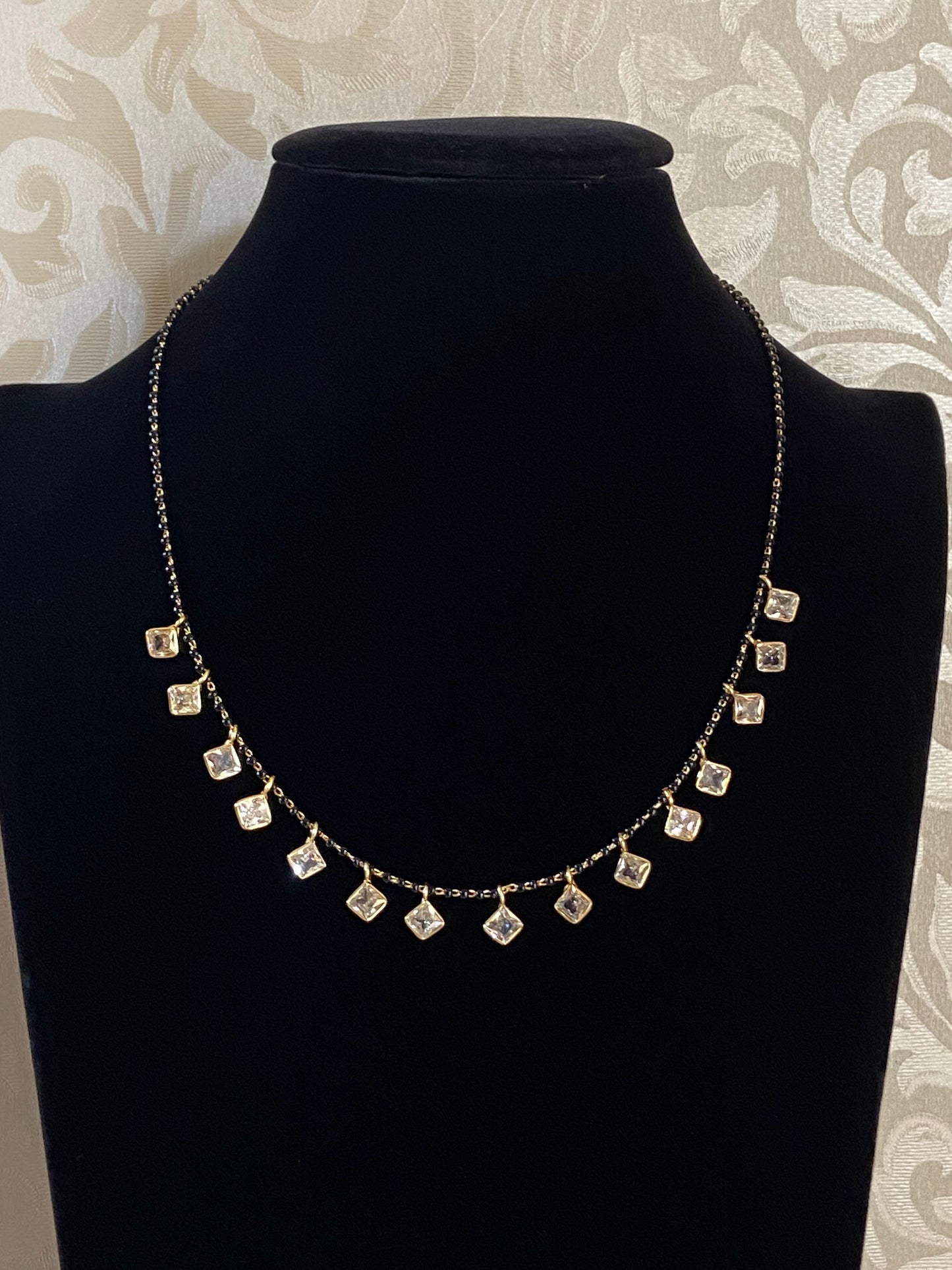 Black beads necklace | Mangalsutra