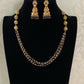 Antique Nakshi Ball Mangalasutra With Jumkis |  Black Beads Necklace