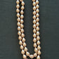 Rose Gold baroque Pearl Double Line Necklace | Latest Indian Jewelry
