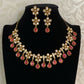 Simple kundan necklace | Indian jewelry in USA