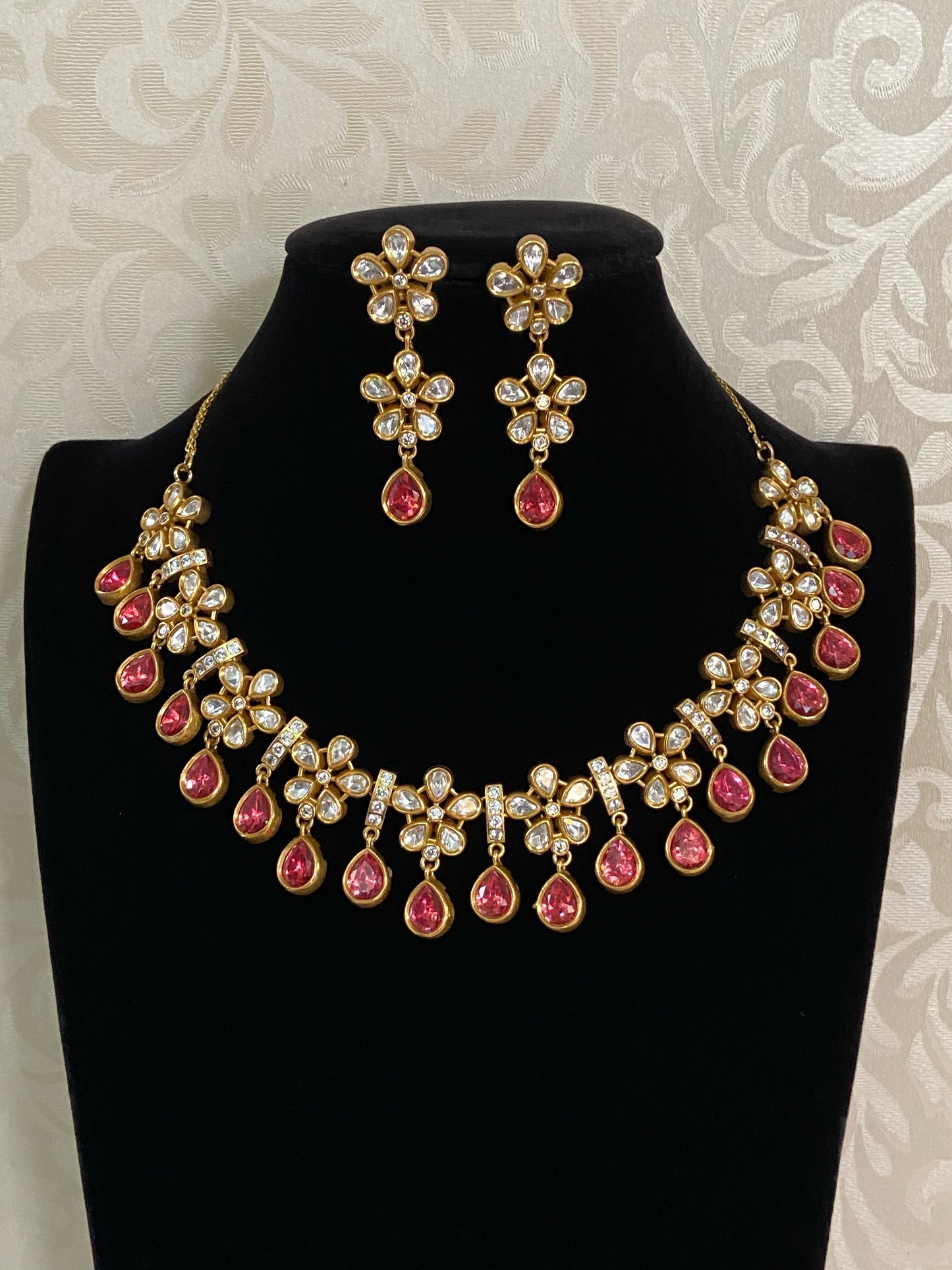 Simple kundan necklace | Indian jewelry in USA