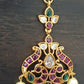 AD Kemp Peacock Maang Tikka | South Indian Jewelry In USA