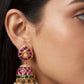 Jadau Kundan Jumki Earrings |  Traditional Indian Jewelry
