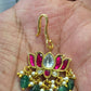 Jadau Kundan Lotus Maang Tikka | Indian Traditional Jewelry