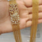 AD Peacock Pendant Antique Chandraharam | Indian Traditional Jewelry In USA