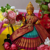 Goddess Dress | Sravanamasam Ammavari  Kalasam Dress | Traditional Ammavari Dress