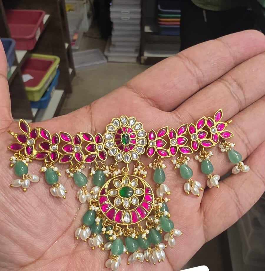 Beautiful Jadau Kundan Choker | Indian Jewelry In USA