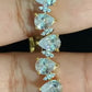CZ  Bracelet | Two Tone Indian Bracelet