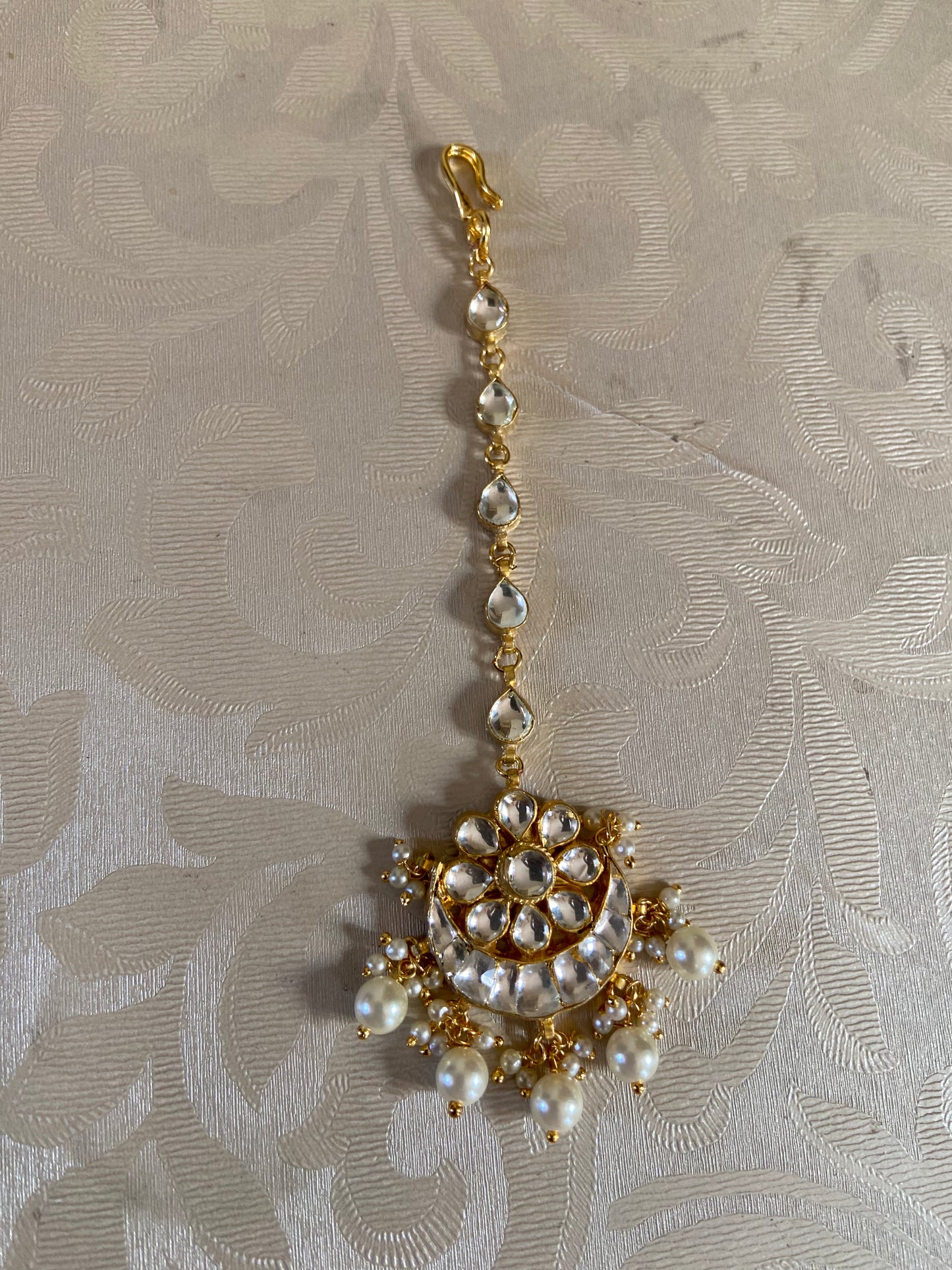 Classic Kundan Maang Tikka | Indian Traditional Jewelry