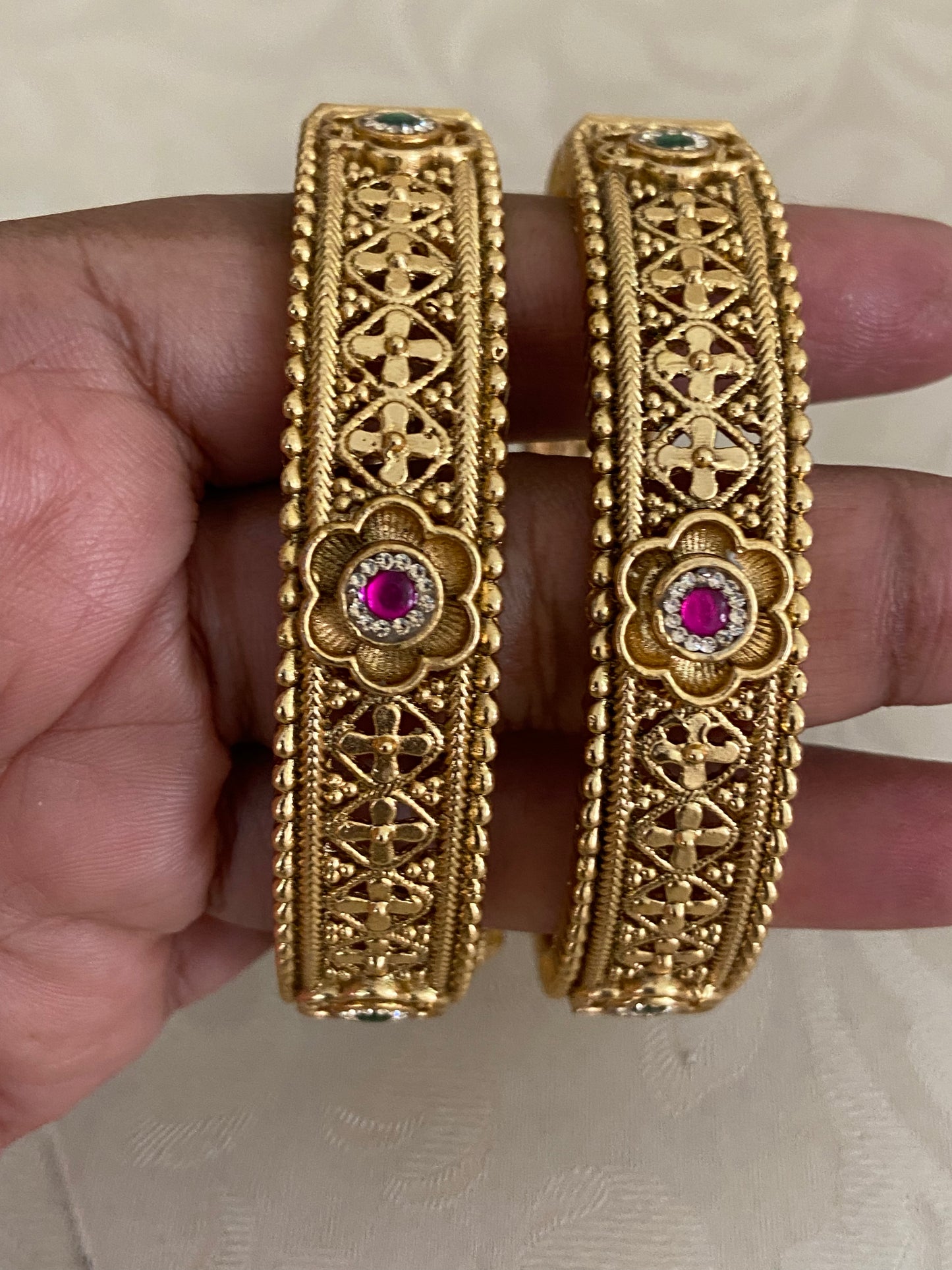 Antique Traditional Bangles | Indian Jewelry In USA