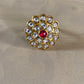 Antique Jadau Kudan Finger Ring |