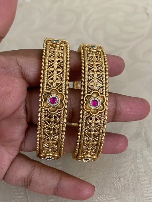 Antique Traditional Bangles | Indian Jewelry In USA