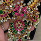 Jadau kundan guttapusalu long necklace | Guttapusalu long necklace | Bridal jewellery | Indian wedding jewellery