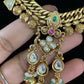 Antique Jalebi Necklace With Earrings |  Traditional Necklace