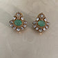 Moissanite Studs | Indian Earrings