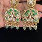 Polki Kundan Earrings | Indian Earrings In USA