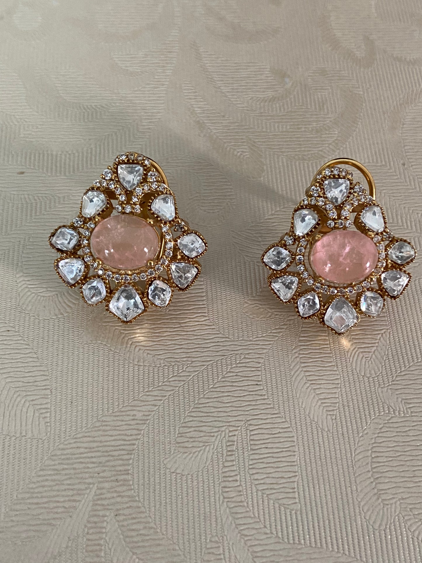 Moissanite Studs | Indian Earrings
